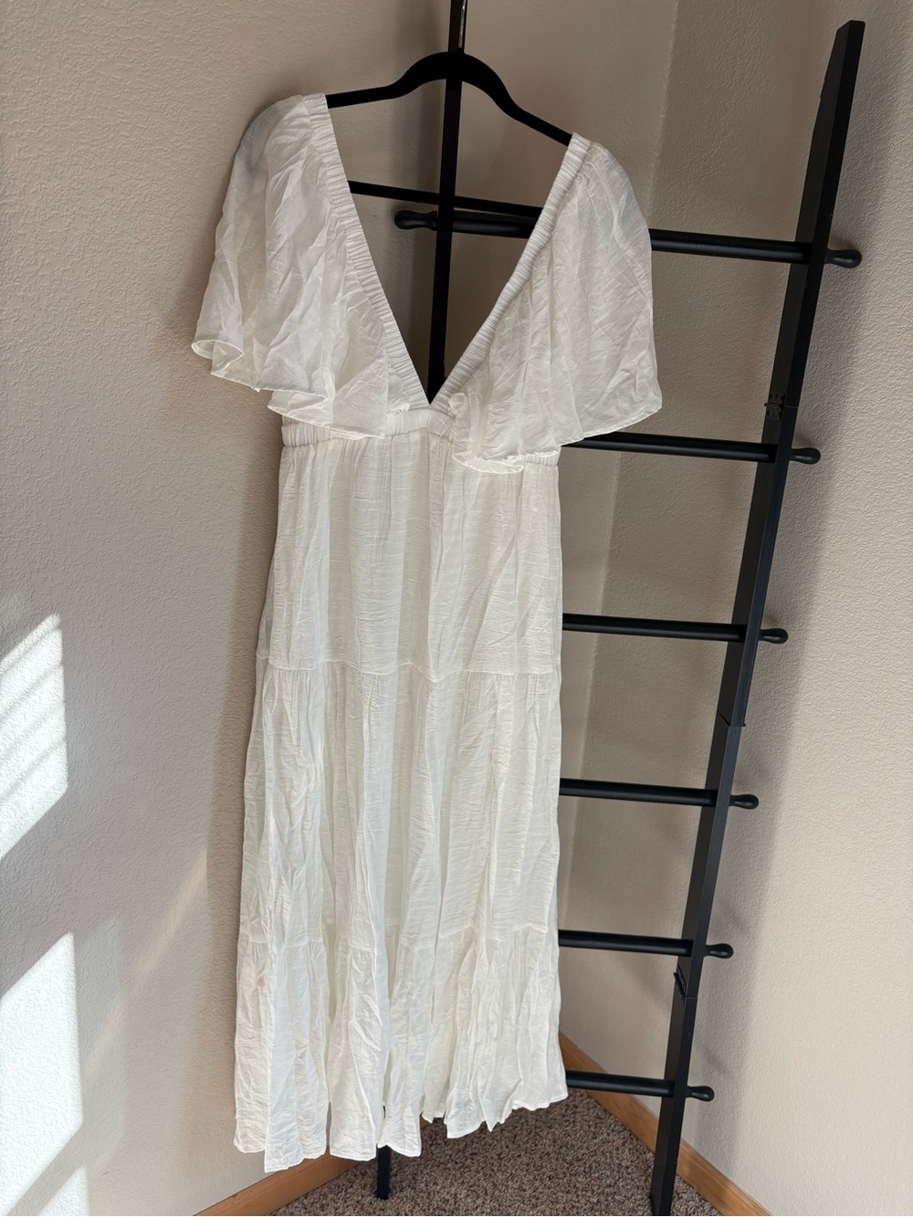 White midi/maxi dress